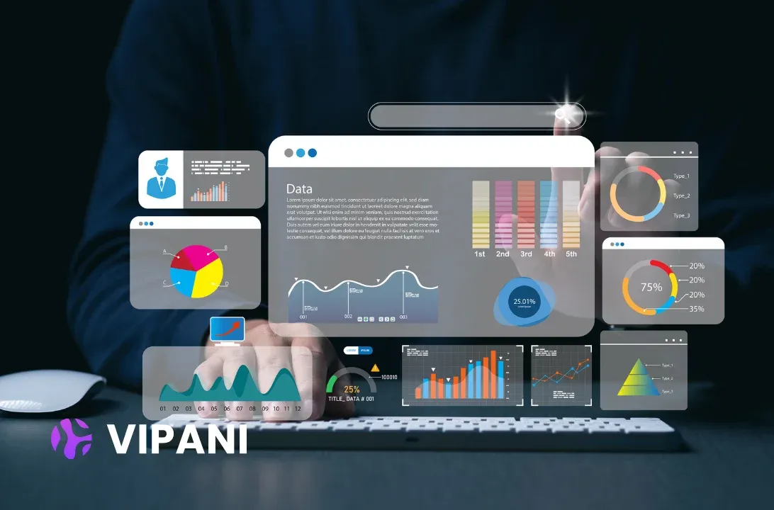 Workforce intelligence dashboard with charts and employee data panels